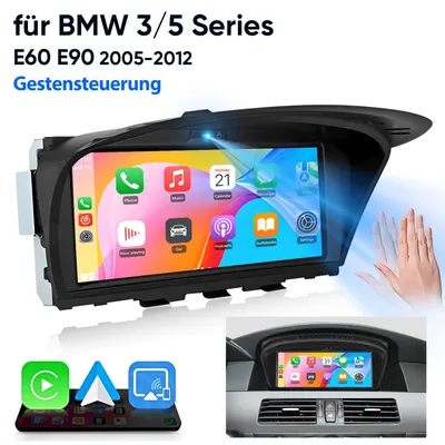 Produktbild von Autoradio 8.8 Zoll Wireless CarPlay Android Auto Nachrüstung für BMW 3er / 5er E60 E90 E91 E92 CCC System Linux