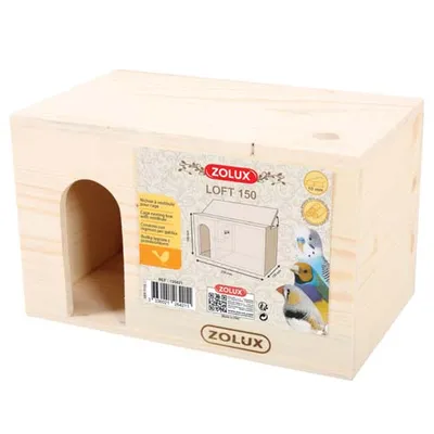 Image de ZOLUX Nichoir pour oiseaux 250x150x150mm, Z126421