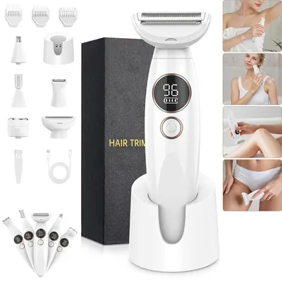 Produktbild von Intimrasierer Elektrischer Rasierer Nass-Trocken Damenrasierer Bikini Trimmer