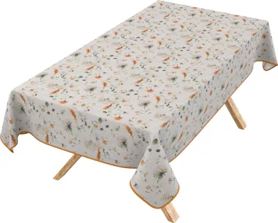 Produktbild von Tischdecke 3.0 Floral Frühling Bunt 100x140cm Band Wachstuch abwaschbar