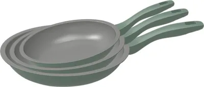 Produktbild von Michelino Alythia Bratpfannen-Set - ø20 cm, ø24 cm, ø28 cm, Induktionsgeeignet