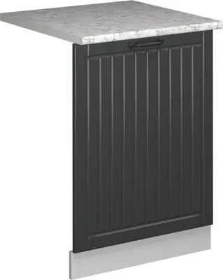 Obrázok produktu pre Predný panel umývačky riadu Vicco Fame-Line Antracitový vidiecky dom 60 cm s pracovnou doskou, Model 55320