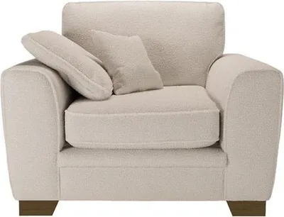 Produktbild von Sessel Ronay-Teddy latte-dark oak