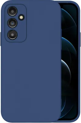 Produktbild von Hülle für Samsung Galaxy A14 5G Case Cover Bumper Silikon Softgrip Schutzhülle Farbe: Blau