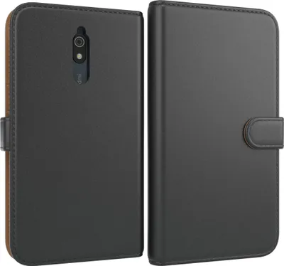 Immagine prodotto di Custodia EAZY CASE Business per Xiaomi Redmi 8a a libro, custodia per cellulare in ecopelle di alta qualità con scomparto per carte