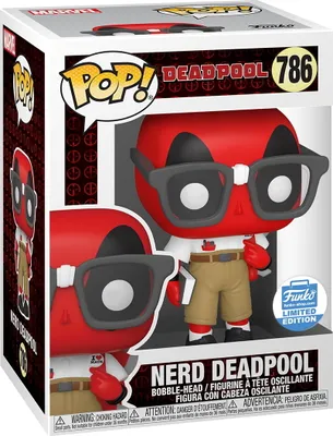 Produktbild von Marvel - Deadpool - Nerd Deadpool 786 Shop Limited Edition - Funko Pop! - Vinyl Figur