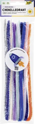 Produktbild von folia Chenilledraht "Space Universe" Länge: 500 mm 10 Stück