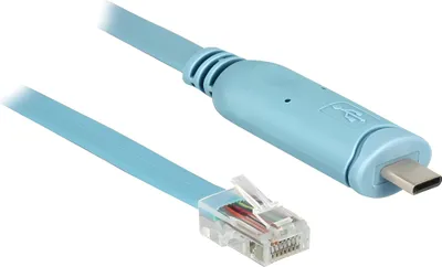 Obrázok produktu pre DeLOCK 63914, Modrá, 3 m, USB Typ-C, RJ45, Samec, Samec