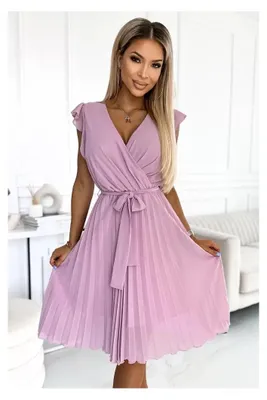 Produktbild von Kleid NUMOCO POLINA 374-3 ROSA Größe: L