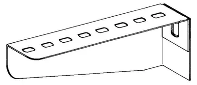 Produktbild von Niedax Wandausleger KTAL 150