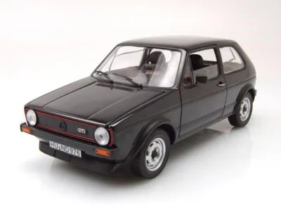 Produktbild von Norev 188487 VW Golf 1 GTI 1976 schwarz 1:18