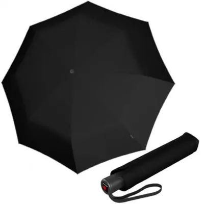 Obrázek produktu pro Knirps KNIRPS A.200 MEDIUM BLACK - elegantní plnoautomatický deštník