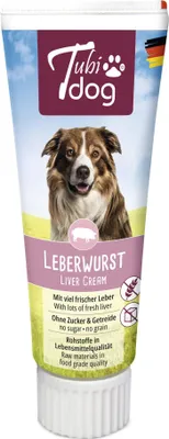 Obrázok produktu pre Tubi Dog Delikatess - Leberwurst 75g