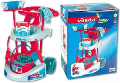 Obrázok produktu pre Theo Klein 6721 Vozík na metlu Vileda s príslušenstvom