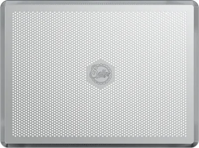 Produktbild von Sallys Aluminium Backblech gelocht 29,6 x 39,6 cm hitzebeständig bis 250 °C