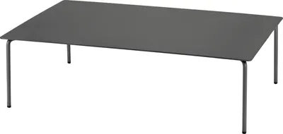 Image de Table SERAX August Schwarz, longueur : 1200 mm, largeur : 800 mm, hauteur : 350 mm