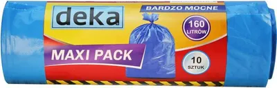 Obrázek produktu pro Worki Maxi Pack Bardzo Mocne Niebieskie 160L A10