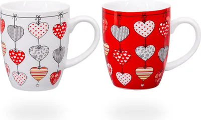 Produktbild von tea4chill Teetasse / Kaffeetasse / Tassen Set 2-tlg. "Zoey" 250ml aus Porzellan