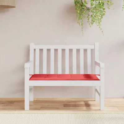 Produktbild von vidaXL Gartenbank-Auflage Rot 100x50x3 cm Oxford-Gewebe