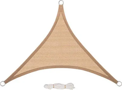Produktbild von Schattenabdeckung aus HDPE-Braun 5x5x7m