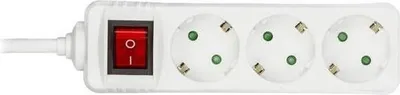 Immagine prodotto di 3-way Schuko Socket 5m on/off switch (GRU0035WS)