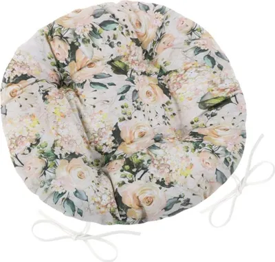 Image de Siège EMA rond matelassé - diamètre 40 cm - Smetanová