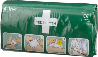 Produktbild von "Cederroth" 4 in 1 Blutstiller Wundverband Set, 3-teilig