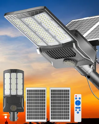 Productafbeelding van Zonnelamp, led-buitenlamp, 6500 K, IP67 waterdicht, buitenverlichting voor tuin