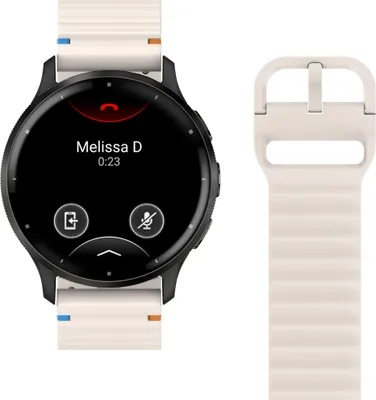 Image de Bracelet ActiveFlex pour Garmin Venu 3/ 4 (45mm), ivoire