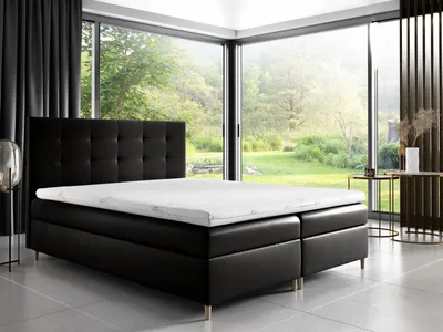 Immagine prodotto di Doppel Hotel Modern Bett Schlafzimmer Betten Design Boxspringbett Bettkasten