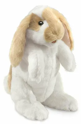 Produktbild von Folkmanis Handpuppe Stehender Hängeohrhase 2992