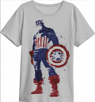 Produktbild von T-Shirt Captain America Hero M