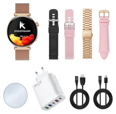 Produktbild von Knauermann PRO 4 Mini (2026) Smartwatch mit Anruf & SOS Funktion