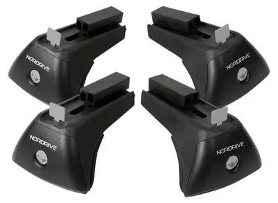 Image de Evos In-Rail Alu, kit 4 pieds pour rails en aluminium