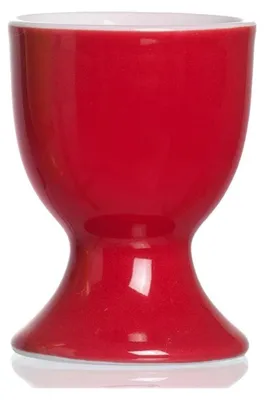 Zdjęcie produktu dla Kieliszek na jajko Ritzenhoff & Breker Doppio, kieliszek na jajko, podstawka na jajko, naczynia, porcelana, czerwony, 5 cm, 515596