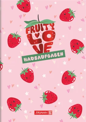 Produktbild von Aufgabenheft A5 48Bl. Fruity Love