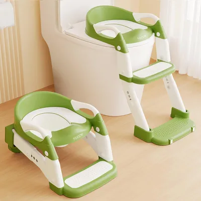 Immagine prodotto di Omgoods - Sedile per WC per bambini con scaletta, 2-in-1, riduttore per WC
