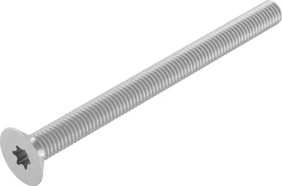 Produktbild von SECCARO Senkschraube M3 x 40 mm, Edelstahl V2A VA A2, ISO 14581, Innensechsrund (TX), Vollgewinde, 20 Stück