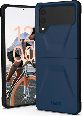 Produktbild von Urban Armor Gear Galaxy Z Flip4 (2022) Case, Mantelhülle, Samsung, Samsung Galaxy Z Flip4 (2022), 17 cm (6.7"), Blau