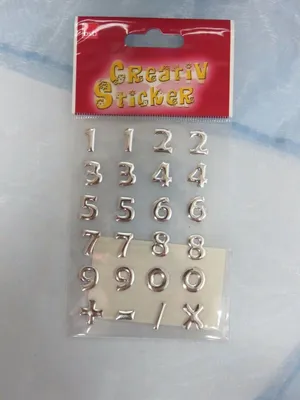 Produktbild von bsb * Creativ Sticker * Zahlen