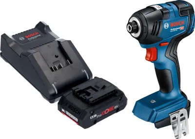 Produktbild von Bosch GDR 18V-200 Professional Akku Drehschlagschrauber 18 V 200 Nm Brushless + 1x ProCORE Akku 4,0 Ah + Ladegerät