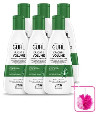 Zdjęcie produktu dla 6 sztuk szamponu Guhl Kracht & Volume - 250 ml - zestaw ekonomiczny