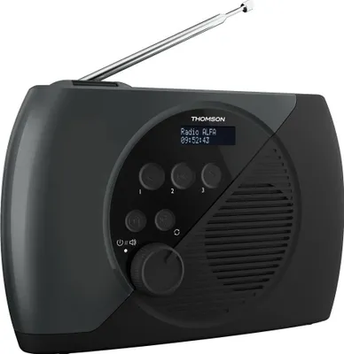 Immagine prodotto di Thomson RT350DAB Radio Portatile DAB+ E FM - Nero/Grigio
