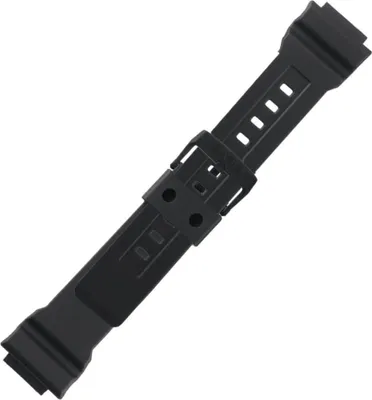Image de Bracelet en plastique noir pour montre Casio 10478124 pour AD-S800, AD-S800WH, 26 mm