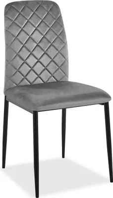 Immagine prodotto di Sedia imbottita in velluto MAVERIK Velvet Graphite