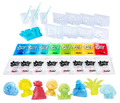 Zdjęcie produktu dla Żelowe figurki dinozaurów Jelly Gelz