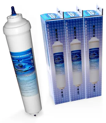 Produktbild von Microfilter Wasserfilter für Samsung, LG, (Side by Side)  3er Pack