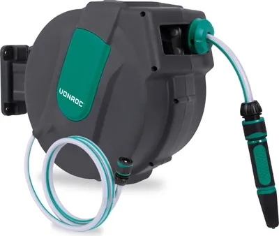 Produktbild von Vonroc Schlauchtrommel Gartenschlauch als Schlauchaufroller 15 Meter