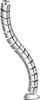 Immagine prodotto di InLine® Canalina per cavi flessibili, verticale per tavoli, 2 scomparti, 0,80 m, argento