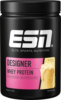 Produktbild von ESN Designer Whey 908g Banana Milk